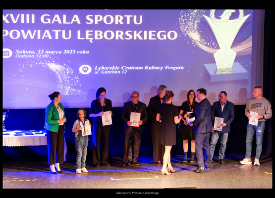 Grafika 9: XVIII Gala Sportu Powiatu Lęborskiego