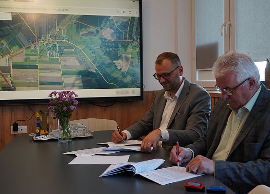 Podpisanie umowy z Zakładem Usługowo - Produkcyjno-Handlowym „HIRSZ”.