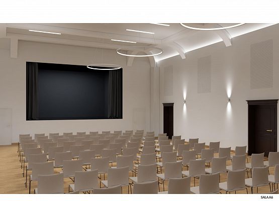 Grafika 13: Ogłoszenie przetargu na przebudowę GOK i budowę nowej biblioteki