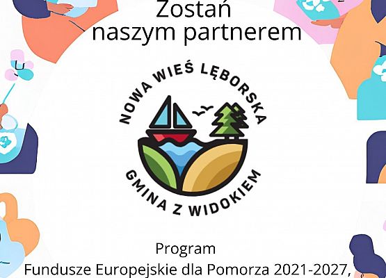 Grafika 2: Otwarty nabór w ramach programu Fundusze Europejskie dla Pomorza 2021–2027 Działanie 5.17 – Usługi społeczne i zdrowotne