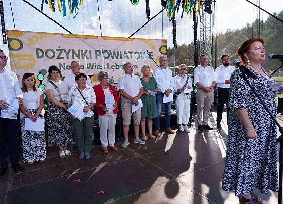 Grafika 122: XXV Dożynki Powiatowe w Lubowidzu – tradycja, rodzina, wspólnota