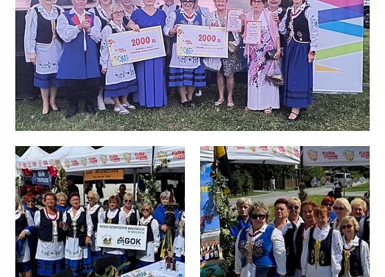 Grafika 1: KGW Mosty z wizytą w urzędzie po sukcesie w Zakopanem podczas Festiwalu "Polska od Kuchni"