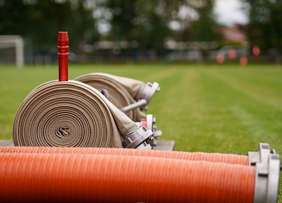 Grafika 2: OSP Łebień zwycięża w zawodach sportowo-pożarniczych