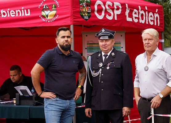 Grafika 9: OSP Łebień zwycięża w zawodach sportowo-pożarniczych