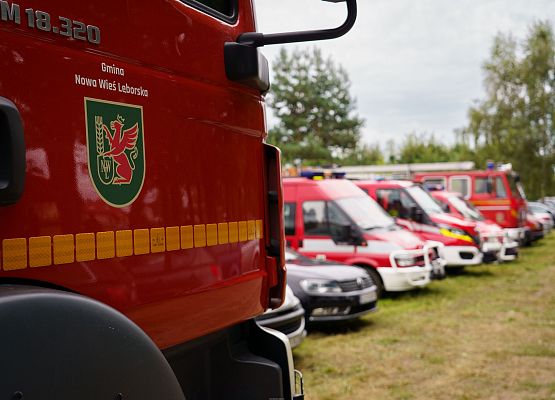 Grafika 13: OSP Łebień zwycięża w zawodach sportowo-pożarniczych