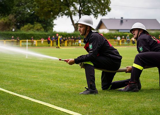 Grafika 18: OSP Łebień zwycięża w zawodach sportowo-pożarniczych