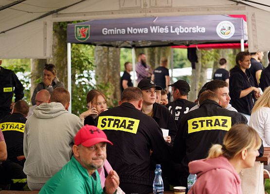 Grafika 36: OSP Łebień zwycięża w zawodach sportowo-pożarniczych