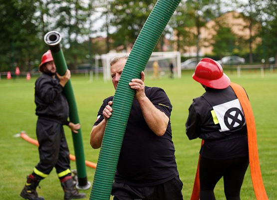 Grafika 62: OSP Łebień zwycięża w zawodach sportowo-pożarniczych