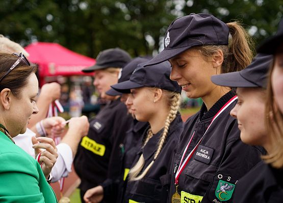Grafika 73: OSP Łebień zwycięża w zawodach sportowo-pożarniczych