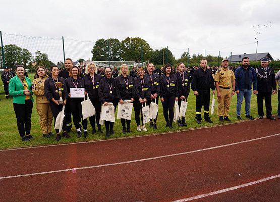 Grafika 90: OSP Łebień zwycięża w zawodach sportowo-pożarniczych