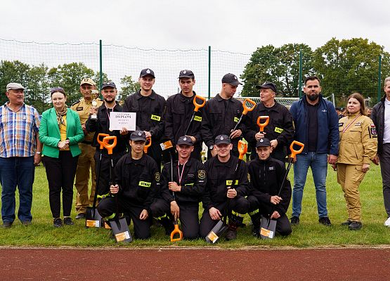 Grafika 95: OSP Łebień zwycięża w zawodach sportowo-pożarniczych