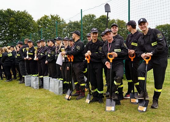 Grafika 110: OSP Łebień zwycięża w zawodach sportowo-pożarniczych