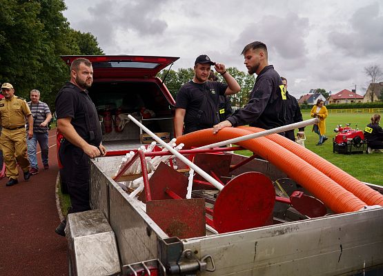 Grafika 115: OSP Łebień zwycięża w zawodach sportowo-pożarniczych