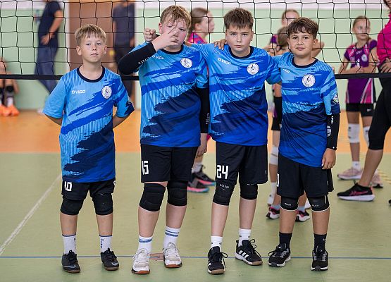 Grafika 4: Udany start UKS Libero Łebień w nowym sezonie siatkarskim