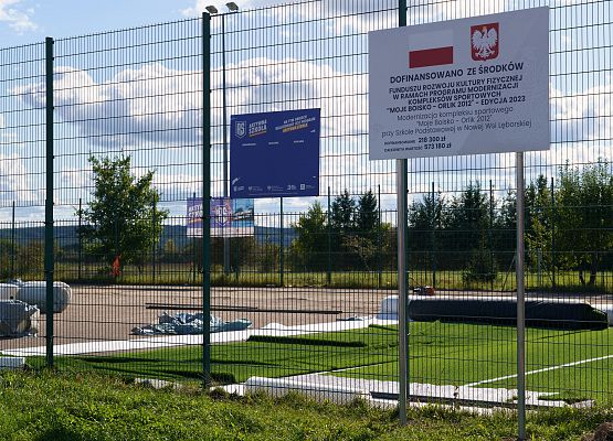 Grafika 1: Modernizacja Orlika w Nowej Wsi Lęborskiej zakończona