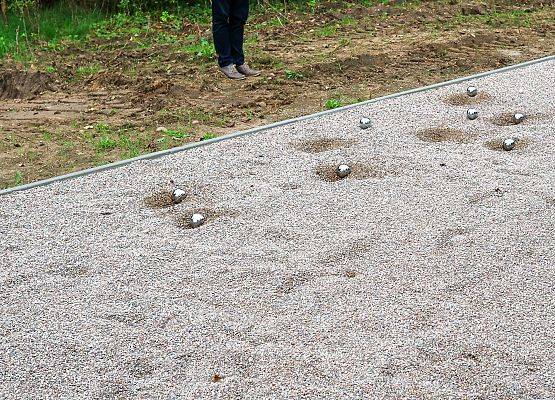 Grafika 15: Otwarcie boiska do gry w petanque w szkolnym sadzie