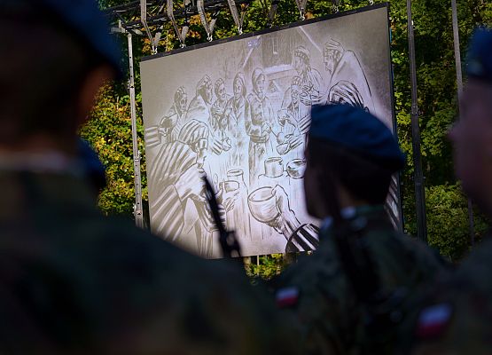 Grafika 53: Hołd dla Ofiar Marszu Śmierci w atmosferze zadumy (foto+wideo)