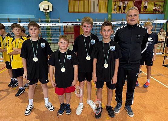 Grafika 2: Gminne Mistrzostwa w Badmintonie – Igrzyska Dzieci 2025