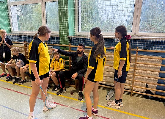 Grafika 13: Gminne Mistrzostwa w Badmintonie – Igrzyska Dzieci 2025