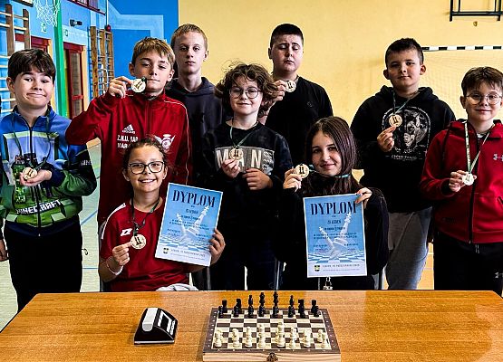 Grafika 16: Gminne Igrzyska Dzieci i Młodzieży w Szachach