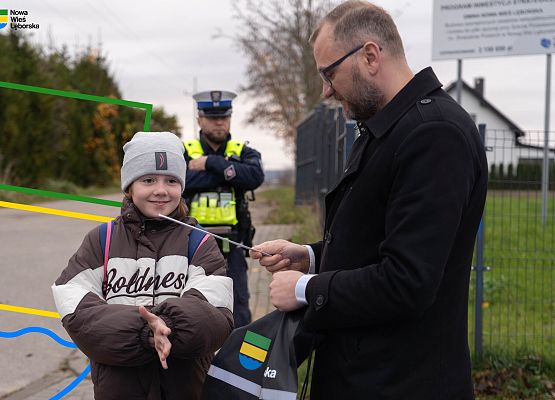 Grafika 1: Akcja edukacyjna „Bezpieczny uczeń w drodze do szkoły”