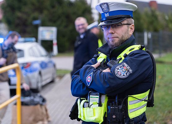 Grafika 2: Akcja edukacyjna „Bezpieczny uczeń w drodze do szkoły”
