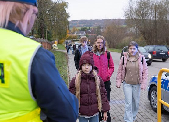 Grafika 10: Akcja edukacyjna „Bezpieczny uczeń w drodze do szkoły”