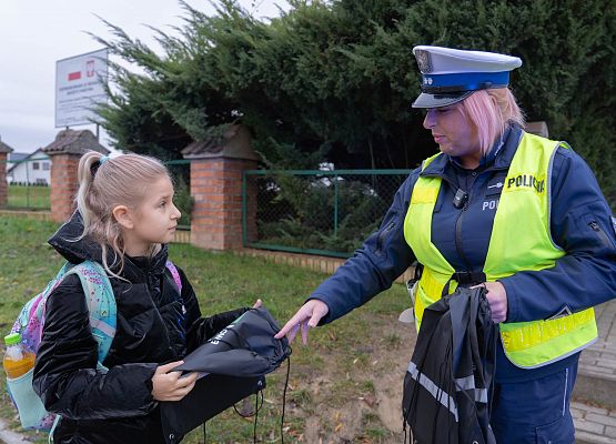 Grafika 12: Akcja edukacyjna „Bezpieczny uczeń w drodze do szkoły”