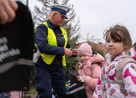 Grafika 17: Akcja edukacyjna „Bezpieczny uczeń w drodze do szkoły”