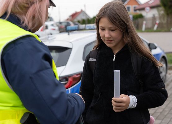 Grafika 18: Akcja edukacyjna „Bezpieczny uczeń w drodze do szkoły”