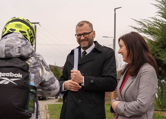 Grafika 24: Akcja edukacyjna „Bezpieczny uczeń w drodze do szkoły”