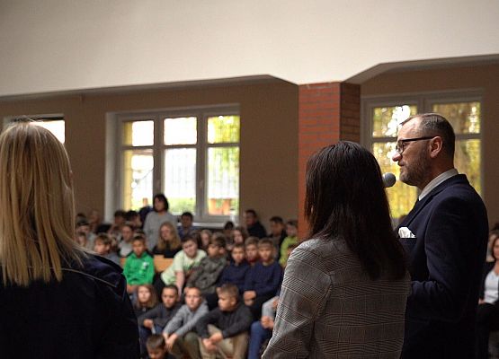 Grafika 28: Akcja edukacyjna „Bezpieczny uczeń w drodze do szkoły”