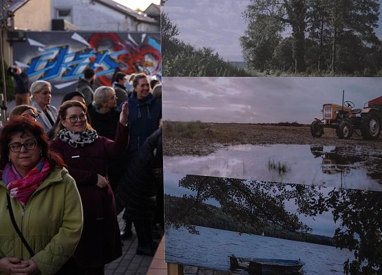 Grafika 20: Otwarcie plenerowej wystawy fotograficznej „Gmina z widokiem. Cztery spojrzenia, trzy barwy”