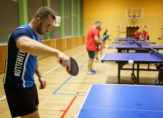 Grafika 20: Drużynowy Turniej Tenisa Stołowego Amatorów w Nowej Wsi Lęborskiej