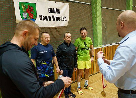 Grafika 45: Drużynowy Turniej Tenisa Stołowego Amatorów w Nowej Wsi Lęborskiej