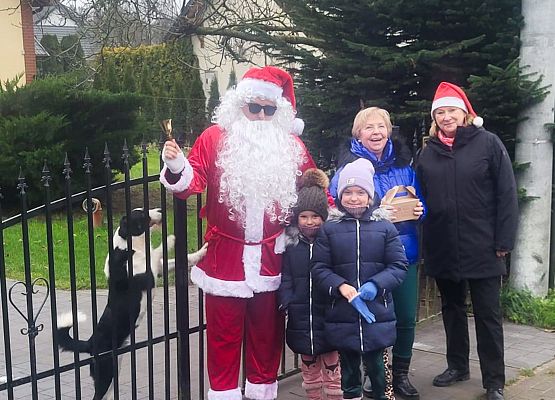 Grafika 4: Mikołajkowe szaleństwo w Gminie Nowa Wieś Lęborska