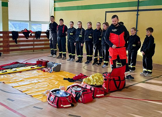 Grafika 5: Szkolenia z pierwszej pomocy w Zespole Szkół w Garczegorzu