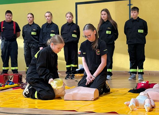 Grafika 11: Szkolenia z pierwszej pomocy w Zespole Szkół w Garczegorzu