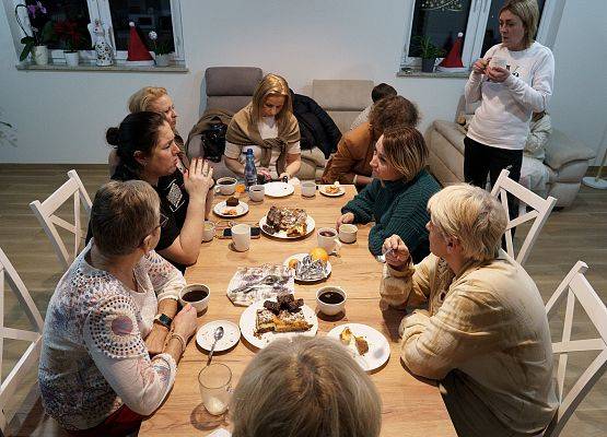 Grafika 17: Świąteczne jasełka biblioteki w Hospicjum im. Świętego Józefa