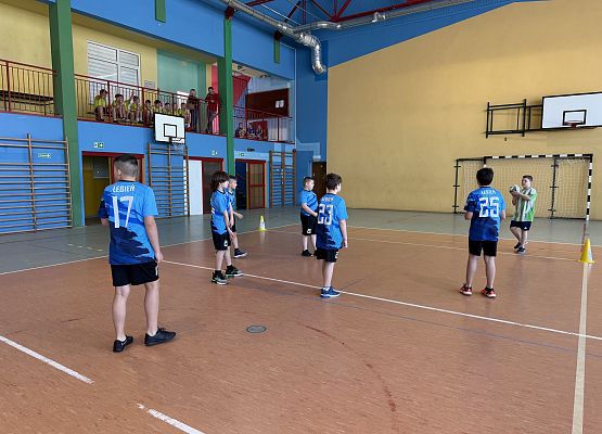 Grafika 18: Gminne Igrzyska Dzieci w Dwa Ognie Usportowione