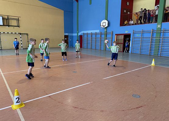 Grafika 6: Gminne Igrzyska Dzieci w Dwa Ognie Usportowione