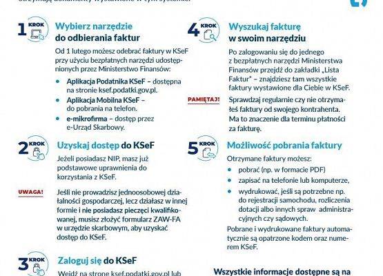 Grafika 2: Dyżury i Dzień otwarty z KSeF w Urzędzie Skarbowym w Lęborku