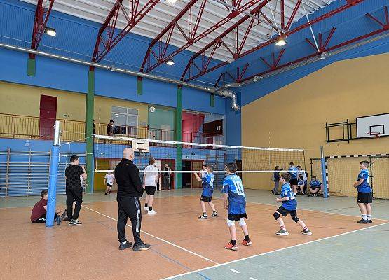 Grafika 15: Gminne Igrzyska Dzieci w Piłce Siatkowej