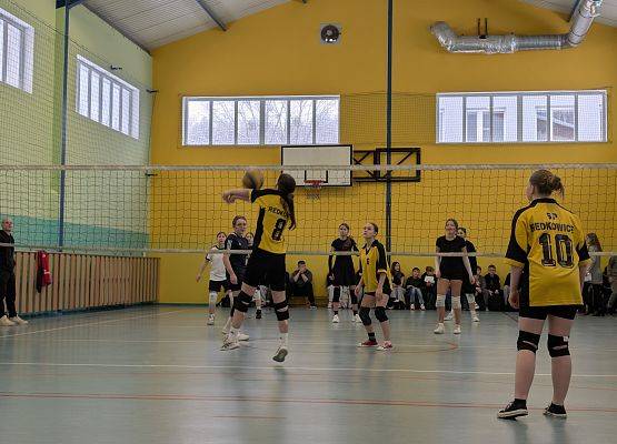 Grafika 12: Gminne Igrzyska Młodzieży w Piłce Siatkowej Dziewcząt