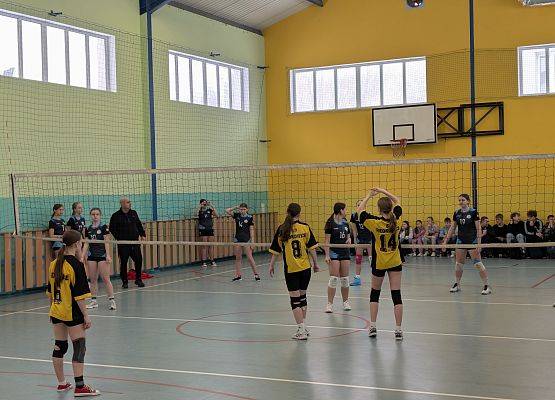 Grafika 18: Gminne Igrzyska Młodzieży w Piłce Siatkowej Dziewcząt