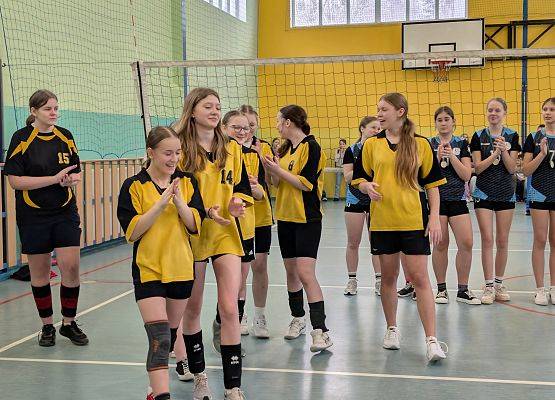 Grafika 31: Gminne Igrzyska Młodzieży w Piłce Siatkowej Dziewcząt
