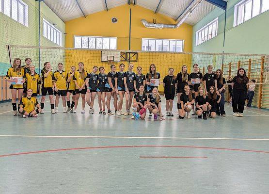 Grafika 34: Gminne Igrzyska Młodzieży w Piłce Siatkowej Dziewcząt