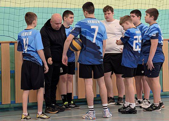 Grafika 8: Gminne Igrzyska Młodzieży w Piłce Siatkowej Chłopców