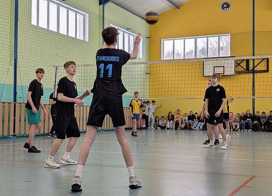 Grafika 11: Gminne Igrzyska Młodzieży w Piłce Siatkowej Chłopców