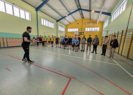 Grafika 22: Gminne Igrzyska Młodzieży w Piłce Siatkowej Chłopców